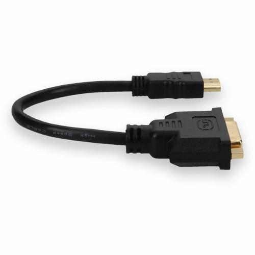 HDMI 1.3 Male To DVI D Dual Link (24+1 Pin) Female Black Adapter For Resolution Up To 2560x1600 (WQXGA) Alternate-Image5/500