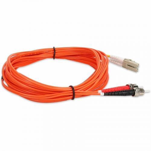 AddOn 3m LC (Male) To ST (Male) Orange OM1 Duplex Fiber OFNR (Riser Rated) Patch Cable Alternate-Image5/500