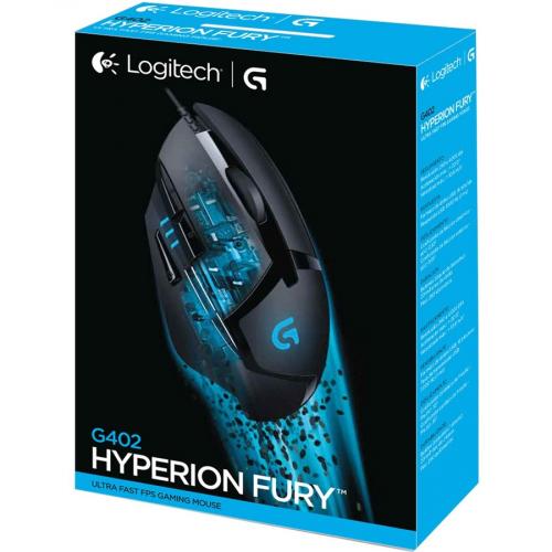 zoals dat wetgeving Blaast op Logitech G402 Hyperion Fury FPS Gaming Mouse - antonline.com