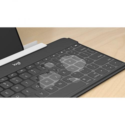 Keys To Go Super Slim And Super Light Bluetooth Keyboard For IPhone, IPad, And Apple TV   Black Alternate-Image5/500