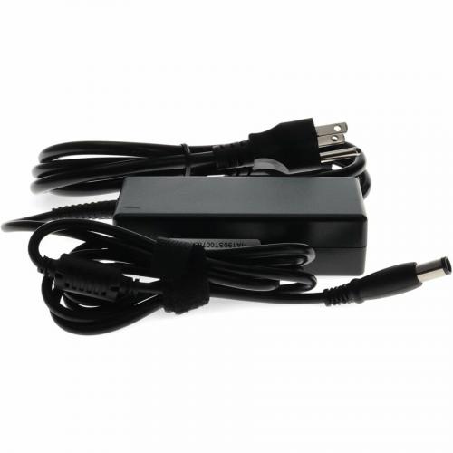 Dell 332 1831 Compatible 65W 19.5V At 3.34A Black 7.4 Mm X 5.0 Mm Laptop Power Adapter And Cable Alternate Image5/500