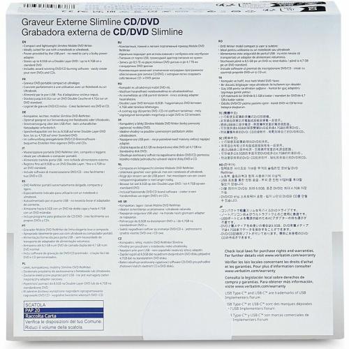 External Slimline CD/DVD Writer Alternate-Image5/500