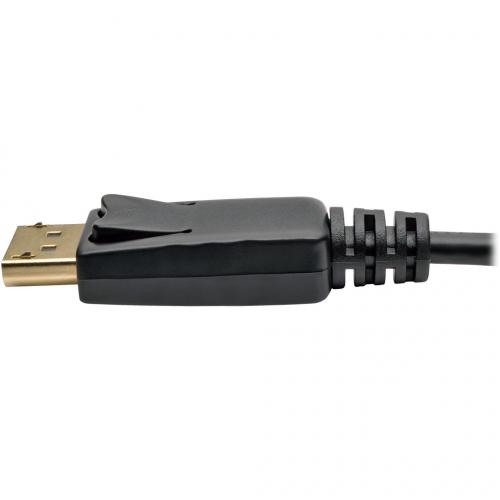 Eaton Tripp Lite Series Mini DisplayPort To DisplayPort Adapter Cable, 4K 60Hz (M/M), DP Latching Connector, Black, 3 Ft. (0.9 M) Alternate-Image5/500