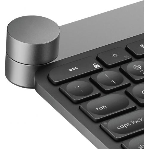Logitech Advanced Keyboard With Creative Input Dial Alternate-Image5/500