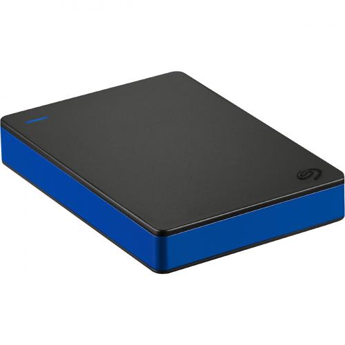 Seagate Game Drive STGD4000400 4 TB Portable Hard Drive   External   Black, Blue Alternate-Image5/500