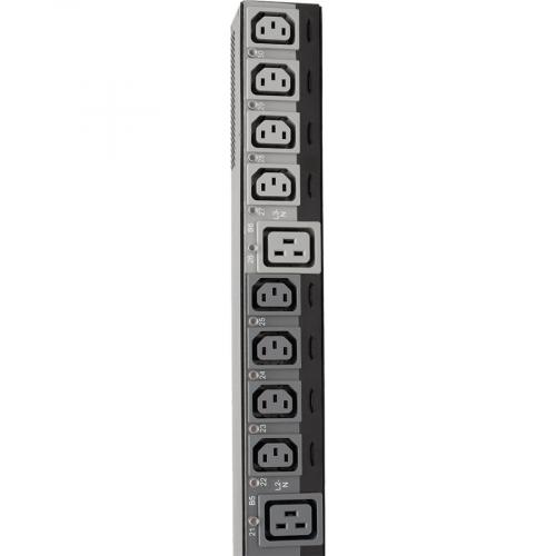 Tripp Lite By Eaton 23kW 220 240V 3PH Switched PDU   LX Interface, Gigabit, 30 Outlets, IEC 309 32A Red 380 415V Input, LCD, 1.8 M Cord, 0U 1.8 M Height, TAA Alternate-Image5/500
