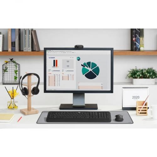 Logitech MK540 Advanced Wireless Keyboard And Mouse Combo For Windows, 2.4 GHz Unifying USB Receiver, Multimedia Hotkeys, 3 Year Battery Life, For PC, Laptop Alternate-Image5/500
