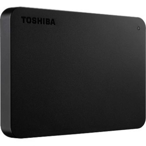 Toshiba Canvio Basics 1 TB Hard Drive   External   Black Alternate-Image5/500