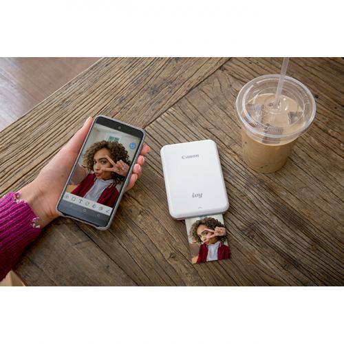 Canon IVY Zero Ink Printer   Color   Photo Print   Portable   Rose Gold Alternate-Image5/500