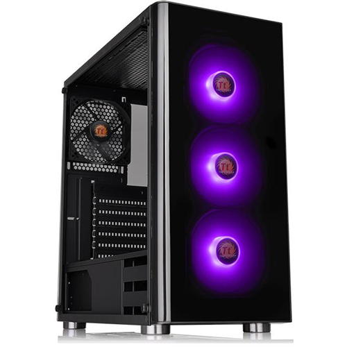 Thermaltake V200 Tempered Glass RGB Edition Mid Tower Chassis Alternate-Image5/500