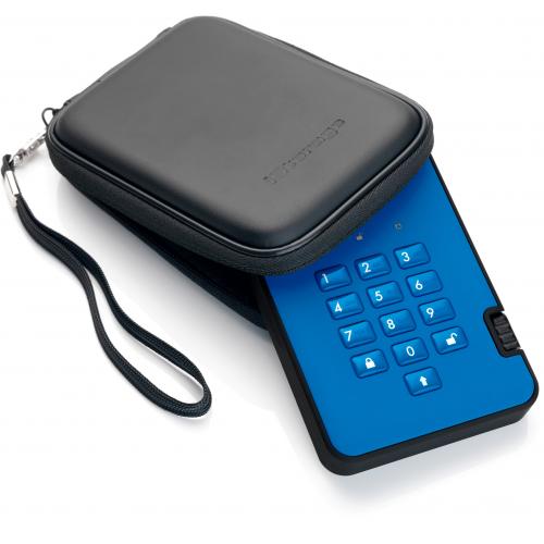 IStorage DiskAshur2 HDD 2 TB | Secure Portable Hard Drive | Password Protected | Dust/Water Resistant | Hardware Encryption IS DA2 256 2000 BE Alternate-Image5/500