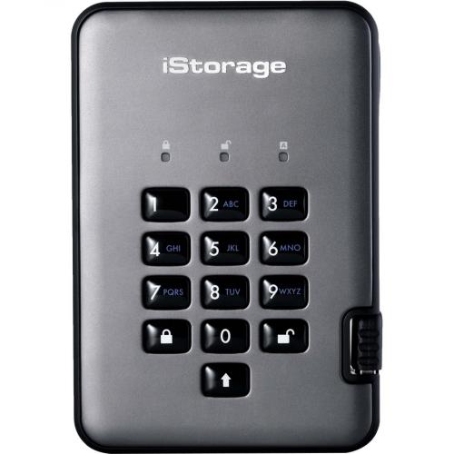 IStorage DiskAshur PRO2 128 GB Portable Rugged Solid State Drive   2.5" External   TAA Compliant Alternate-Image5/500