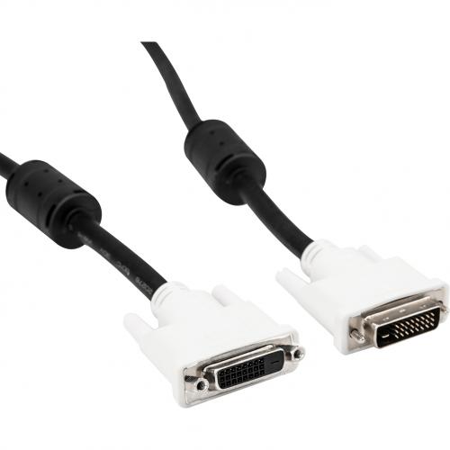 Rocstor Premium 10ft DVI D Dual Link Cable   M/M   10ft   Black   Video Monitor Cable Alternate-Image5/500