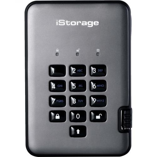 IStorage DiskAshur PRO2 HDD 4 TB | Secure Hard Drive | FIPS Level 3 Certified | Password Protected | Dust/Water Resistant. IS DAP2 256 4000 C X Alternate Image5/500