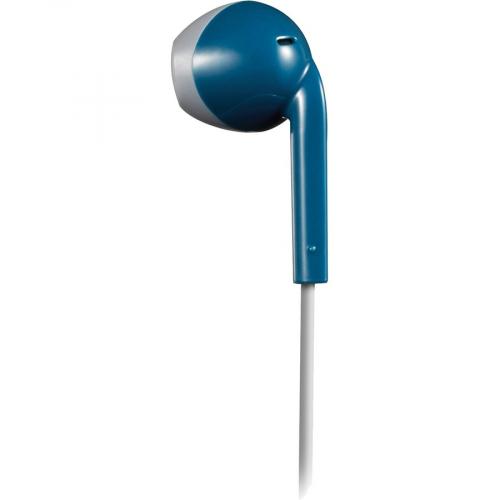 JVC HAF19MAH Retro In Ear Wired Earbuds With Microphone (Blue) Alternate-Image5/500
