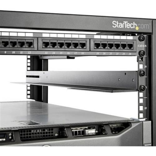 StarTech.com 1U 19" Server Rack Rails 24 36" Adjustable Depth /Universal 4 Post Network/Server/UPS Equipment Mounting Rack Mount Rail Kit Alternate-Image5/500