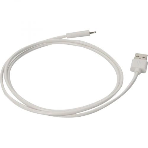 AddOn 1m Apple Computer Compatible USB 2.0 (A) Male To Lightning Male White Cable Alternate-Image5/500