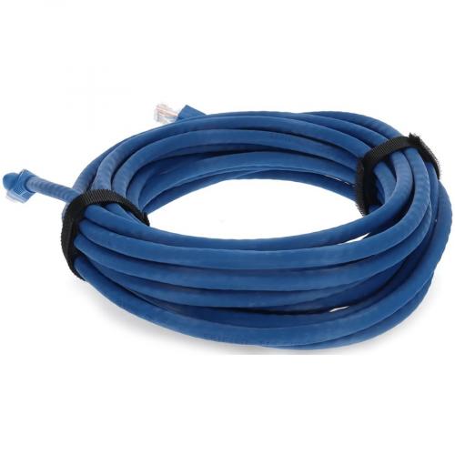AddOn 15ft RJ 45 (Male) To RJ 45 (Male) Straight Blue Cat6A UTP PVC Copper Patch Cable Alternate-Image5/500