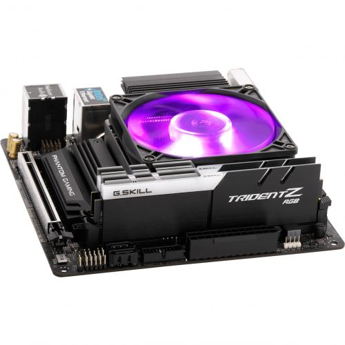 Cooler Master MasterAir G200P Low Profile 2 Heat Pipe Cooler With RGB Fan Alternate-Image5/500