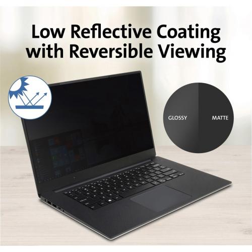 Kensington MagPro 15.6" (16:9) Laptop Privacy Screen With Magnetic Strip Alternate-Image5/500