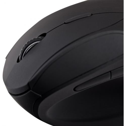 V7 Wireless Ergonomic 7 Button/Adjustable DPI Mouse  MW400   Black Alternate-Image5/500