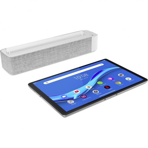 Lenovo Smart Tab M10 TB X606FA Tablet   10.3" WUXGA   4 GB   128 GB Storage   Android 9.0 Pie   Platinum Gray Alternate-Image5/500