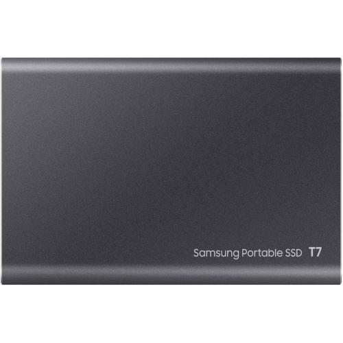 Samsung T7 MU PC500T/AM 500 GB Portable Solid State Drive   External   PCI Express NVMe   Titan Gray Alternate-Image5/500