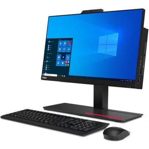 Lenovo ThinkCentre M70a 21.5" All In One Desktop Computer I5 10400 8GB RAM 256GB SSD   Intel Core I5 10400 Hexa Core   USB Keyboard & Mouse Included   DVD Writer   Intel UHD Graphics 630   Windows 10 Pro   Black Alternate-Image5/500