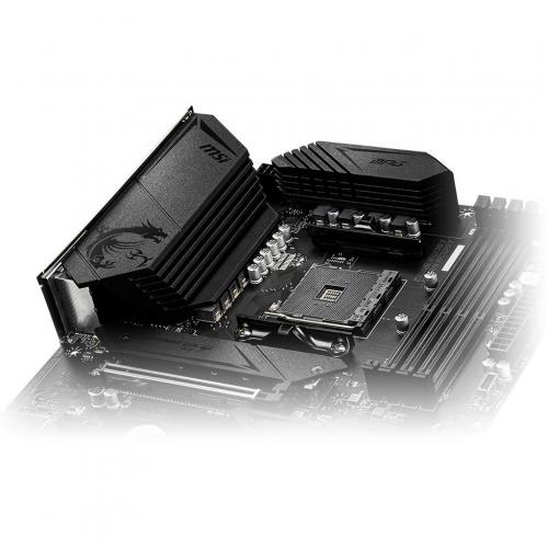 MSI MPG B550 GAMING PLUS Desktop Motherboard   AMD B550 Chipset   Socket AM4   ATX Alternate-Image5/500