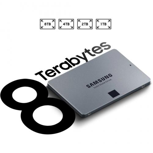 Samsung 870 QVO 2 TB Solid State Drive   2.5" Internal   SATA (SATA/600) Alternate-Image5/500