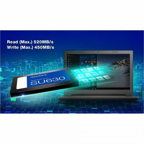 Adata Ultimate SU630 ASU630SS 3T84Q R 3.84 TB Solid State Drive   2.5" Internal   SATA (SATA/600) Alternate-Image5/500