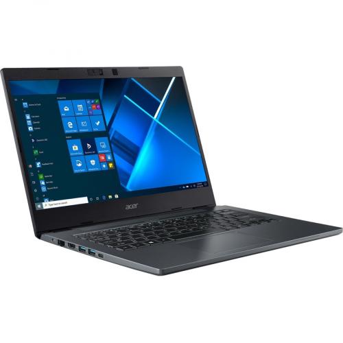 Acer TravelMate P4 P414 51 TMP414 51 58VH 14" Notebook   Full HD   1920 X 1080   Intel Core I5 11th Gen I5 1135G7 Quad Core (4 Core) 2.40 GHz   8 GB Total RAM   256 GB SSD   Slate Blue Alternate-Image5/500