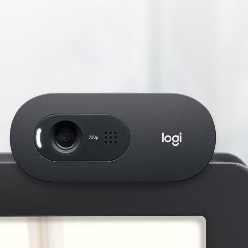 Logitech C505 Webcam   720p HD External USB Camera For Desktop Or Laptop With Long Range Microphone, Compatible With PC Or Mac Alternate-Image5/500