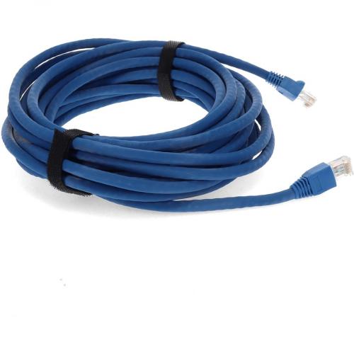 AddOn 20ft RJ 45 (Male) To RJ 45 (Male) Straight Blue Cat6A UTP PVC Copper Patch Cable Alternate-Image5/500