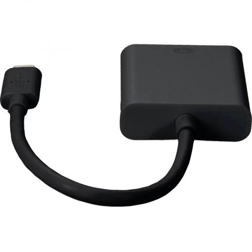 AddOn 20cm (8in) USB 3.1 Type (C) Male To HDMI Female Black Adapter Cable Alternate-Image5/500