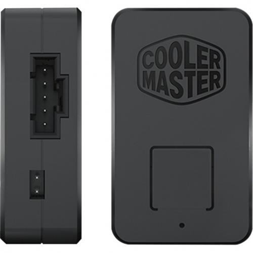Cooler Master SickleFlow 120 V2 ARGB White Edition 3in1 Square Frame Fan, ARGB 3 Pin Customizable LEDs, Air Balance Curve Blade, Sealed Bearing, 120mm PWM Control For Computer Case & Liquid Radiator Alternate-Image5/500