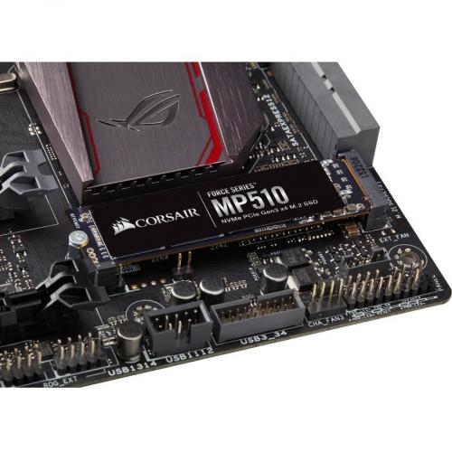 Corsair Force MP510 4 TB Solid State Drive   M.2 2280 Internal   PCI Express NVMe (PCI Express NVMe 3.0 X4) Alternate-Image5/500