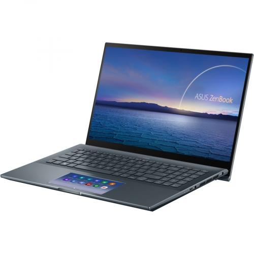 Asus ZenBook 15 UX535 UX535LI XH77T 15.6" Touchscreen Rugged Notebook   Full HD   1920 X 1080   Intel Core I7 10th Gen I7 10750H Hexa Core (6 Core) 2.60 GHz   16 GB Total RAM   256 GB SSD   Pine Gray Alternate-Image5/500