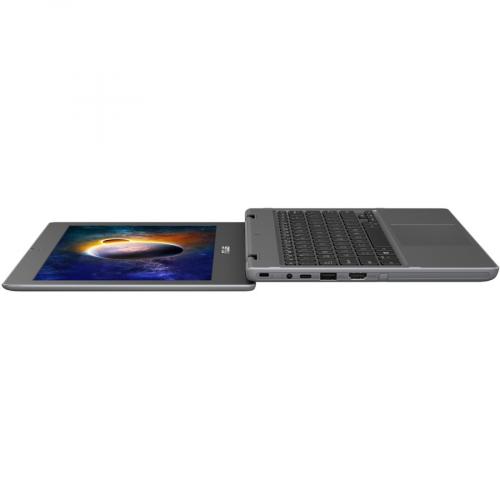 Asus BR1100C BR1100CKA YS02 11.6" Rugged Notebook   HD   1366 X 768   Intel Celeron N4500 Dual Core (2 Core) 1.10 GHz   4 GB Total RAM   64 GB Flash Memory   Dark Gray Alternate-Image5/500