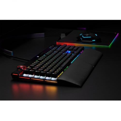Corsair K100 RGB Mechanical Gaming Keyboard   CHERRY MX Speed   Black Alternate-Image5/500