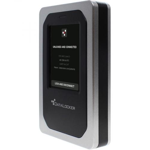 DataLocker DL4 FE 500 GB Portable Hard Drive   External   TAA Compliant Alternate-Image5/500