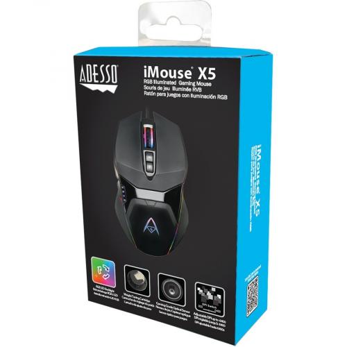IMouse X5   6400 DPI, RGB Illuminated Gaming Mouse Alternate-Image5/500