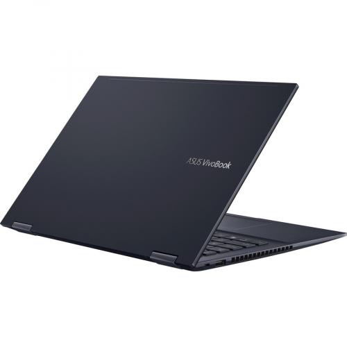 Asus VivoBook Flip 14 14" Touchscreen Convertible Notebook 1920 X 1080 FHD AMD Ryzen 5 5500U 8GB RAM 512GB RAM Bespoke Black Alternate-Image5/500