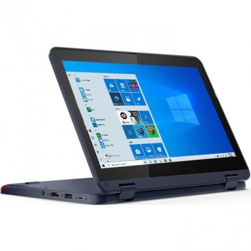 Lenovo 300w Gen 3 82J1000JUS 11.6" Touchscreen Convertible 2 In 1 Notebook   HD   1366 X 768   AMD 3015e Dual Core (2 Core) 1.20 GHz   4 GB Total RAM   128 GB SSD   Abyss Blue Alternate-Image5/500