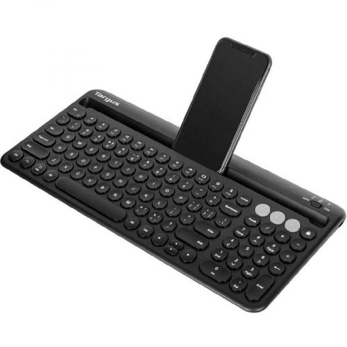 Targus Multi Device Bluetooth Antimicrobial Keyboard With Tablet/Phone Cradle Alternate-Image5/500