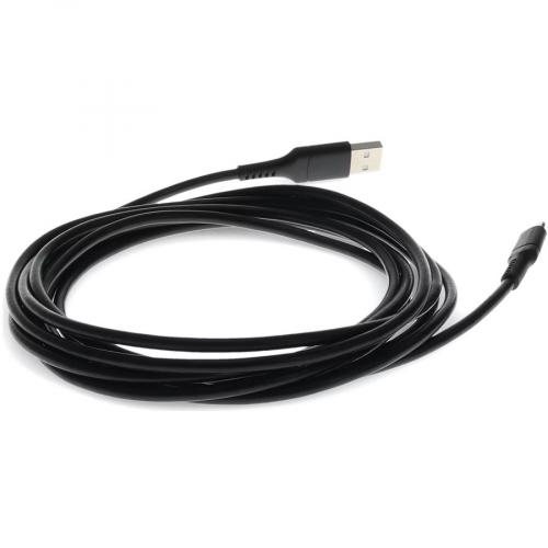 AddOn 1.0m (3.3ft) USB 2.0 (A) Male To Lightning Male Sync And Charge Black Cable Alternate-Image5/500