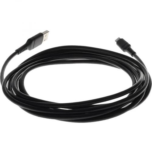 AddOn 3.0m (9.8ft) USB 2.0 (A) Male To Lightning Male Sync And Charge Black Cable Alternate-Image5/500