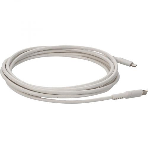 AddOn 3.0m (9.8ft) USB 3.1 Type (C) Male To Lightning Male Sync And Charge White Cable Alternate-Image5/500
