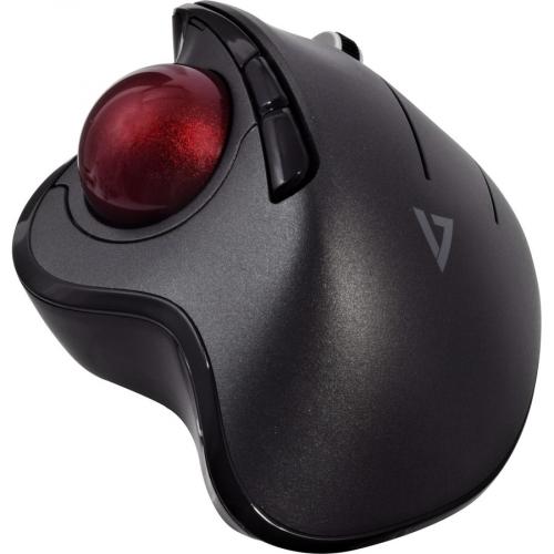 V7 Vertical Ergonomic Trackball Mouse, Wireless 6 Button Auto Speed Dpi, Ergo Alternate-Image5/500