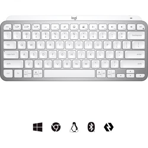 Logitech MX Keys Mini For Business (Pale Grey)   Brown Box Alternate-Image5/500